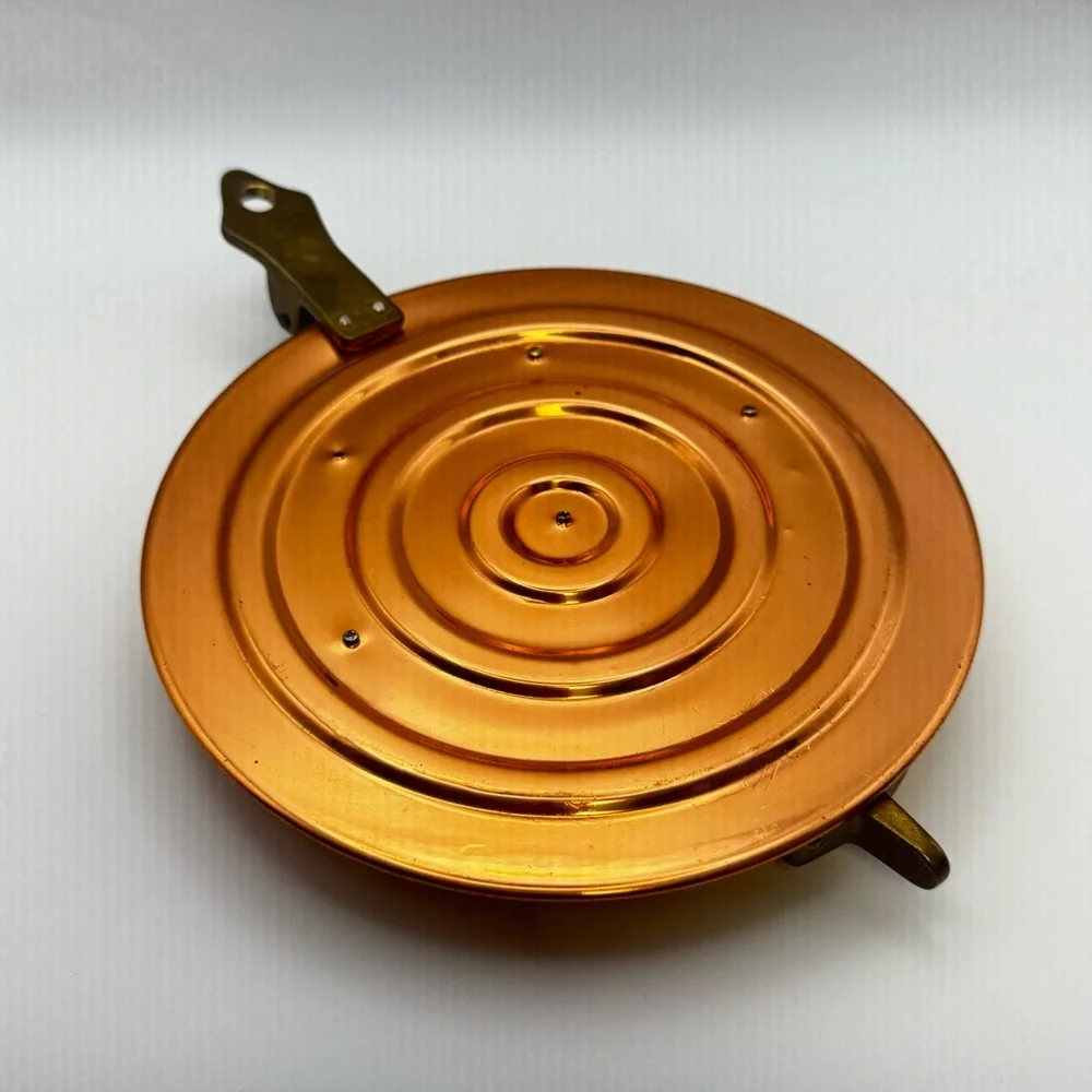 Vintage Copper & Brass Victorian House Wall Hanging Hidden Key Holder - Picture 10 of 13